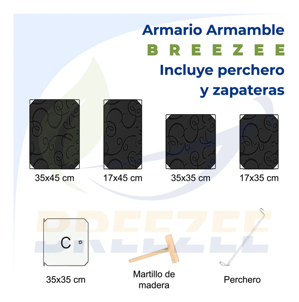 BREEZEE ARMARIOMODULEXG-NEGRO