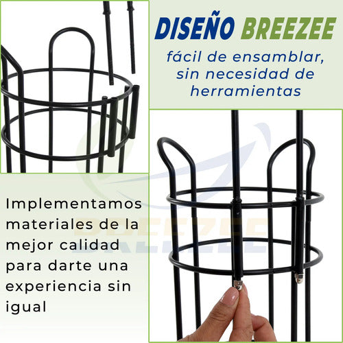 BREEZEE PORTAPAPELHCANAST-GRIS