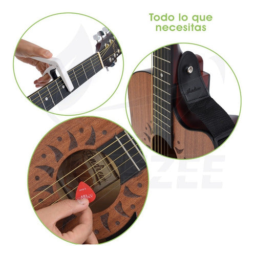 BREEZEE GUITARABETO41-MADERA