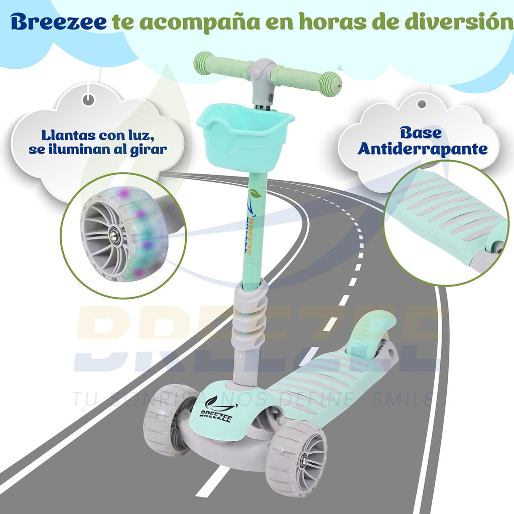 BREEZEE SCOOTERAGARRADERA-ROSA