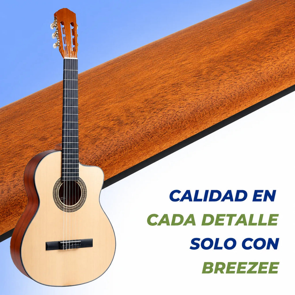 BREEZEE GUITARCLASICELECT39-NATURAL