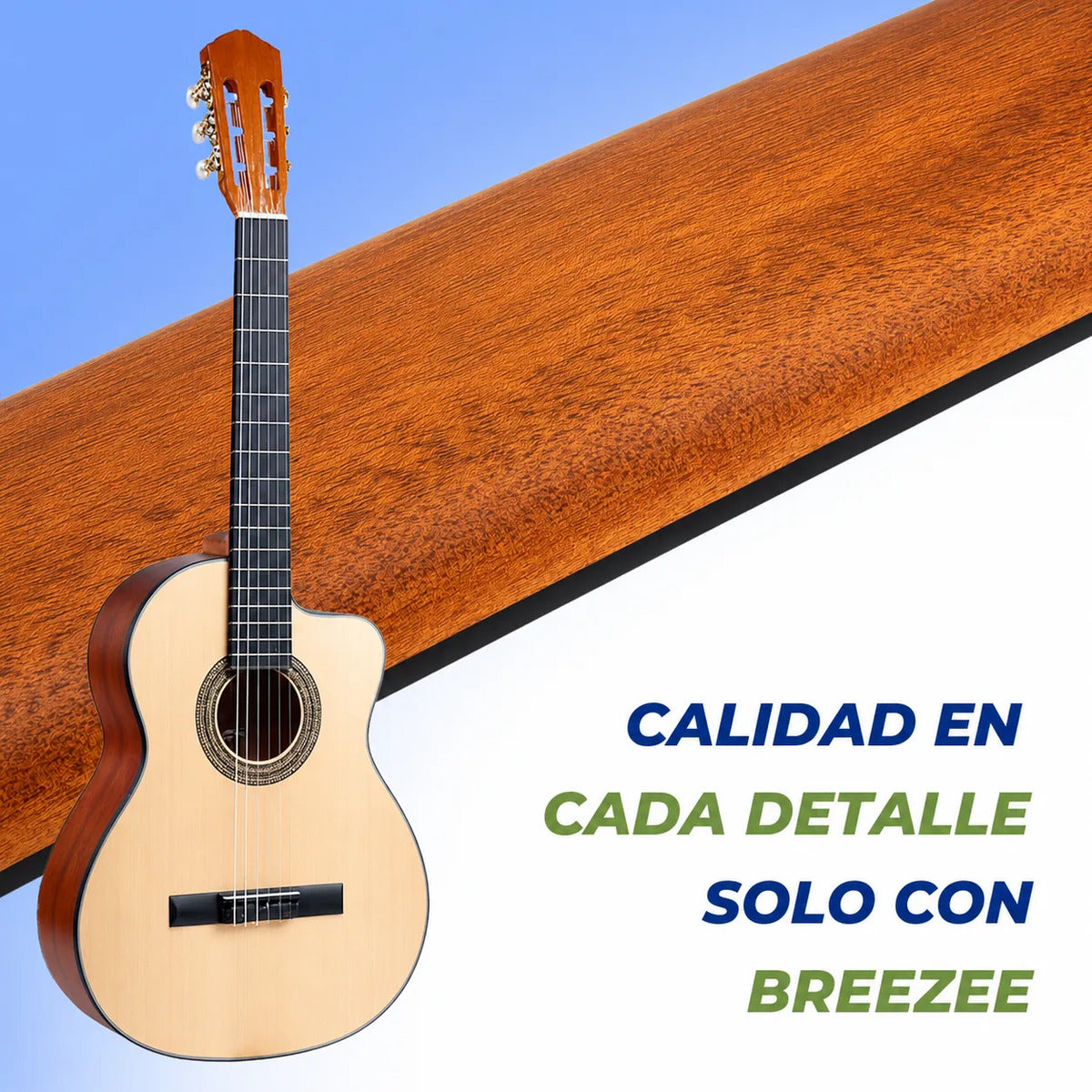BREEZEE GUITARCLASICELECT39-NATURAL