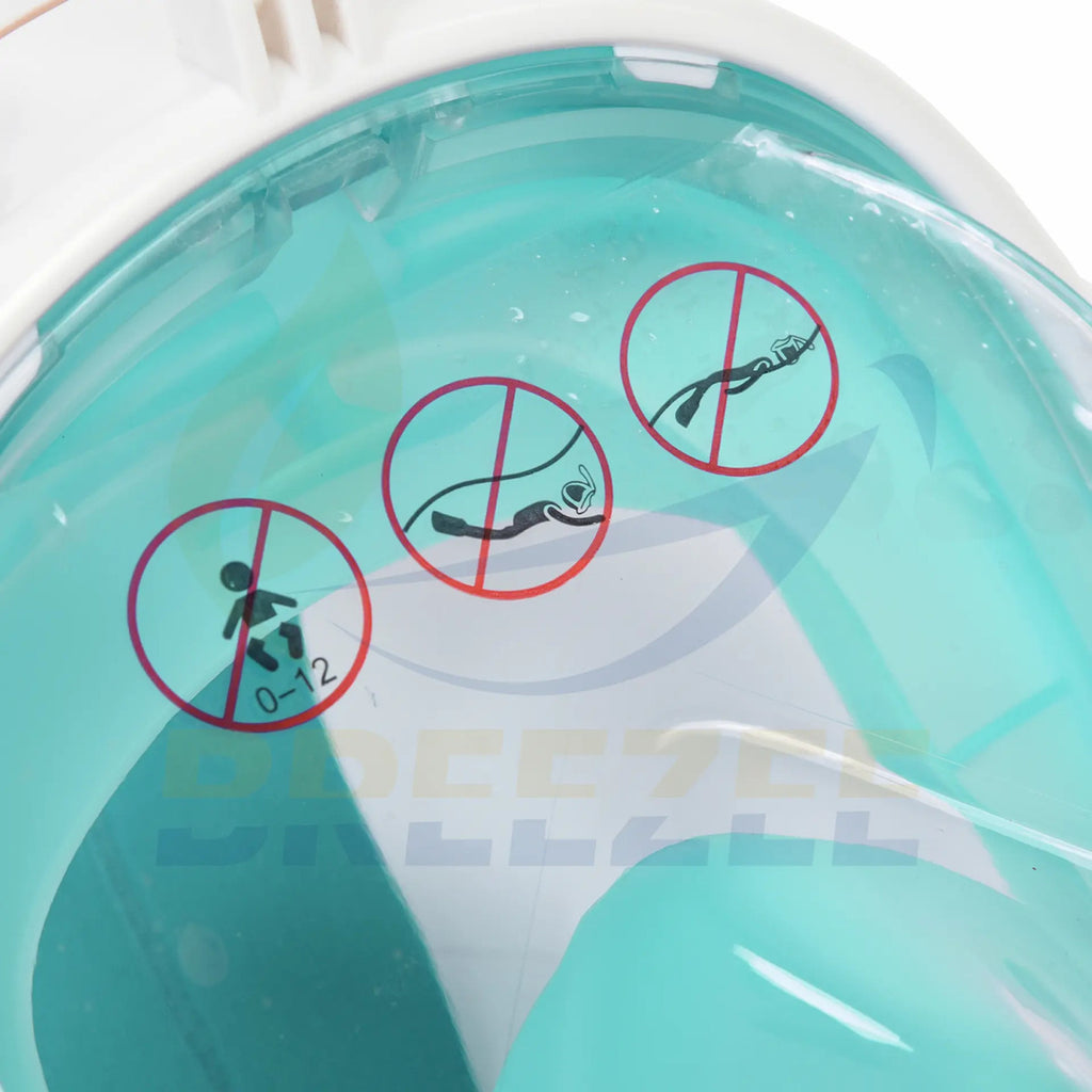 BREEZEE SNORKELMASK-NEGROLXL