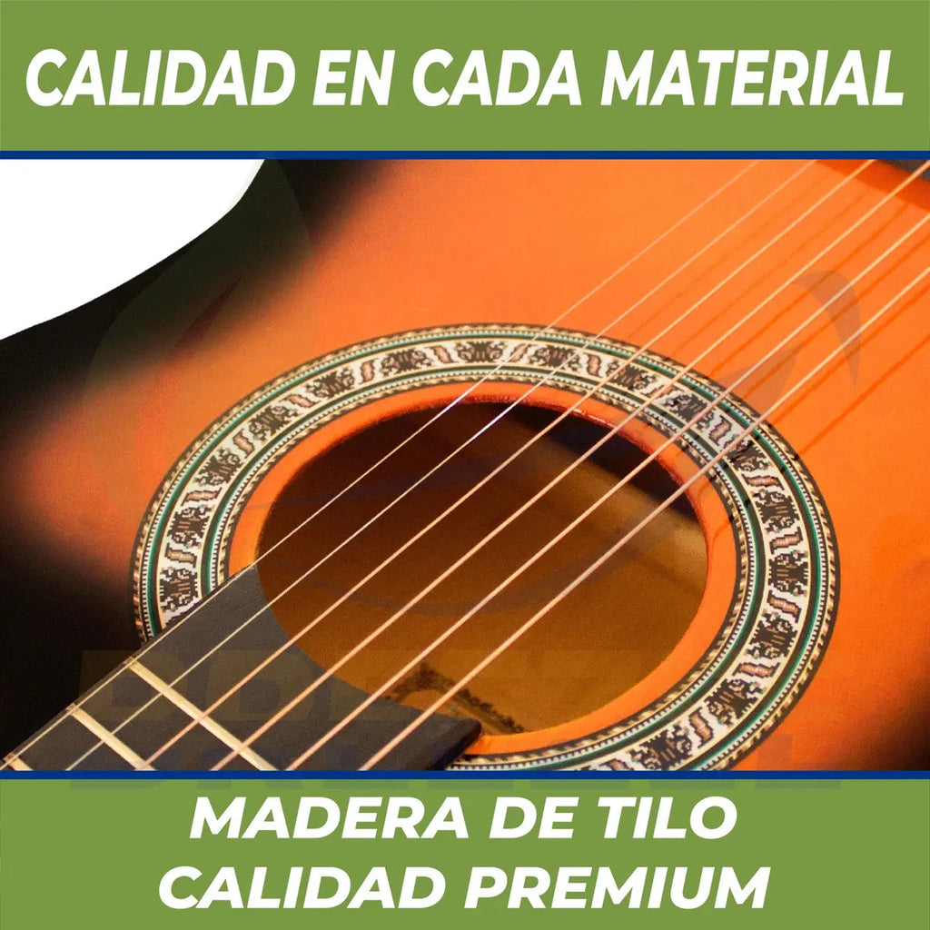 BREEZEE GUITARTILOELECACUS38-NEGRO
