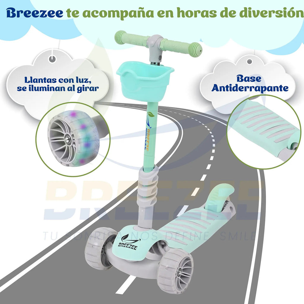 BREEZEE SCOOTERAGARRADERA-VERDE