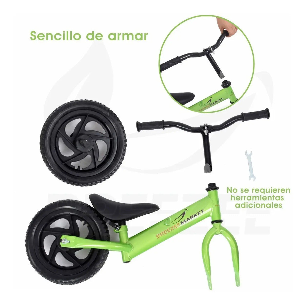 BREEZEE BICIBALANCE-VERDE