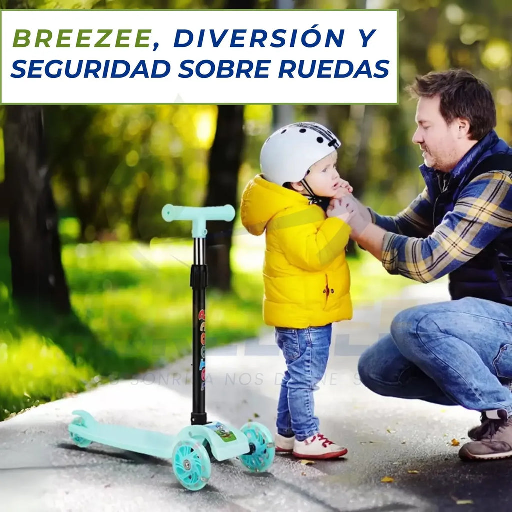 BREEZEE SCOOTERFLASH-ROSA