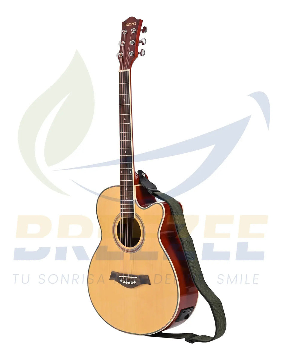 BREEZEE GUITARELECACUS40-NEGRO