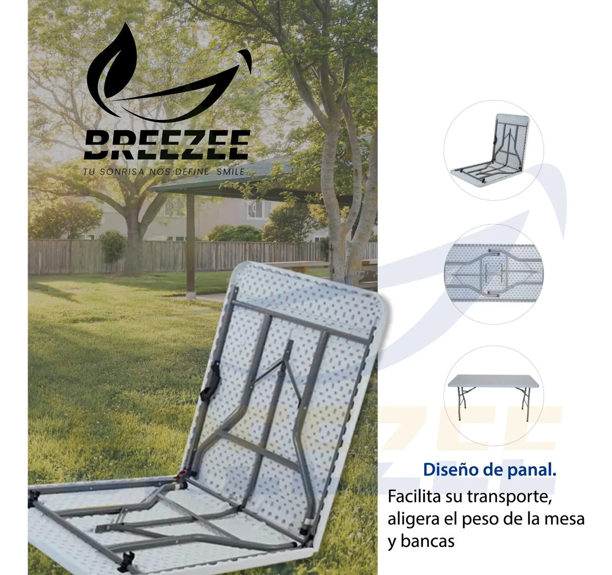 BREEZEE SETMESABANCPLASTICO