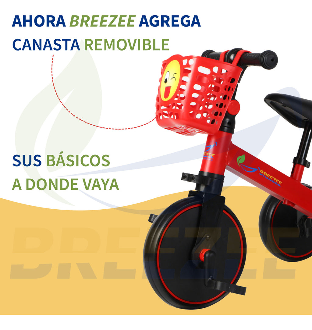 BREEZEE TRICICLO3EN1-BLANCO