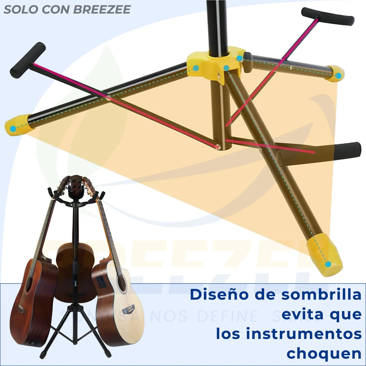 BREEZEE SOPORTE3GUITAR