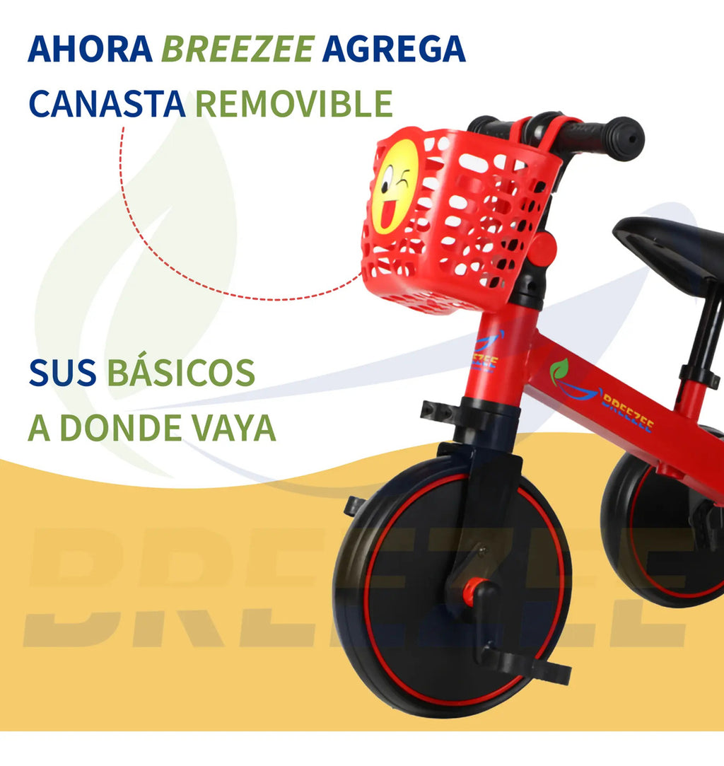 BREEZEE TRICICLO3EN1-BLANCO
