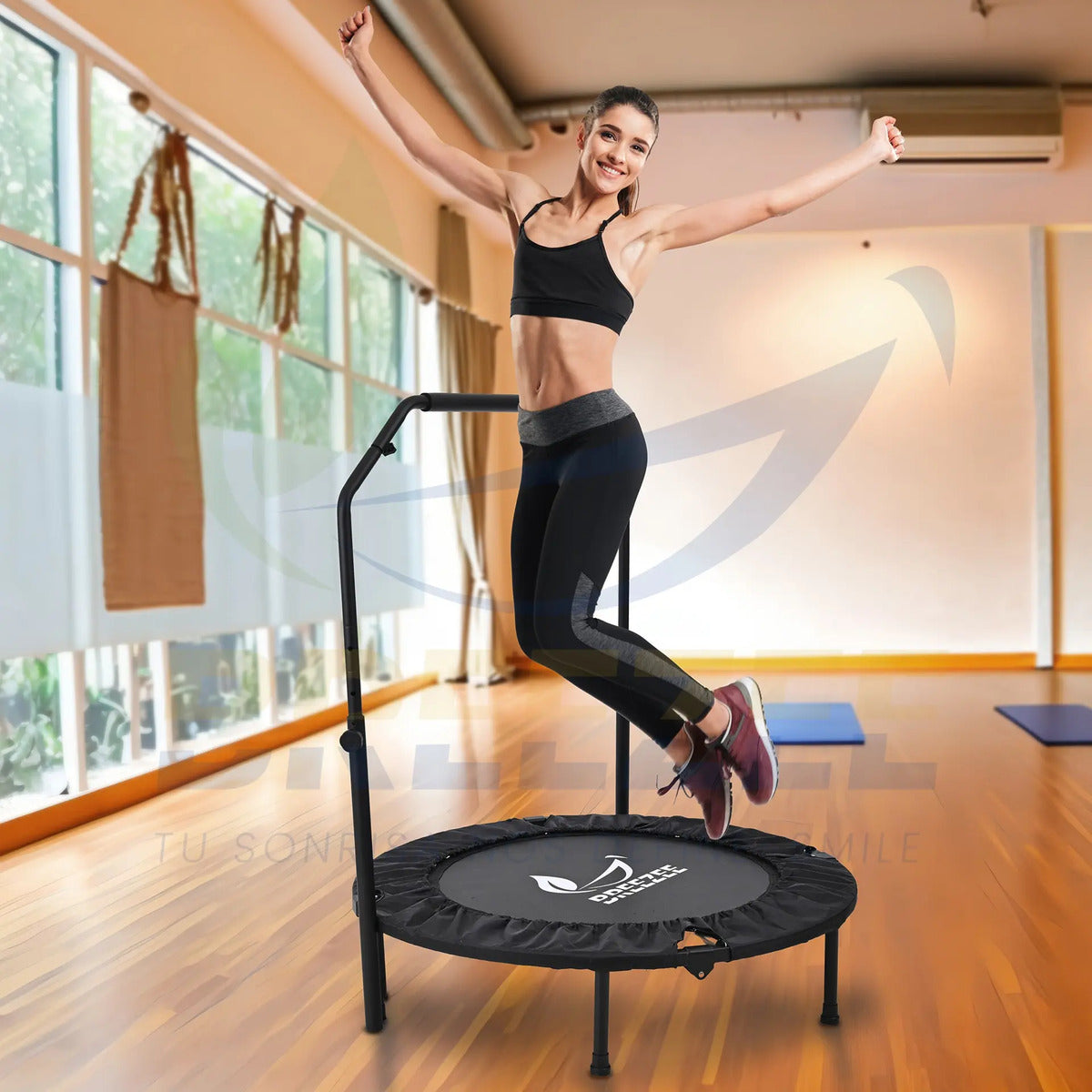 BREEZEE TRAMPOLIN-ROJO