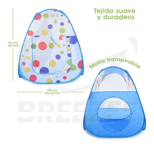 BREEZEE PLAYTENT3PZA-AZUL