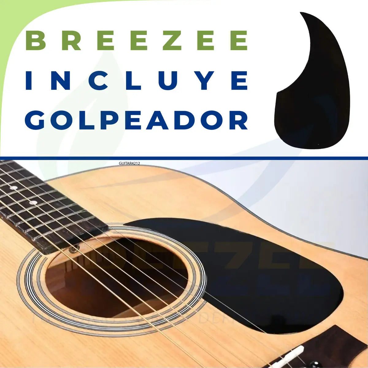 BREEZEE GUITAR4212-NATURAL