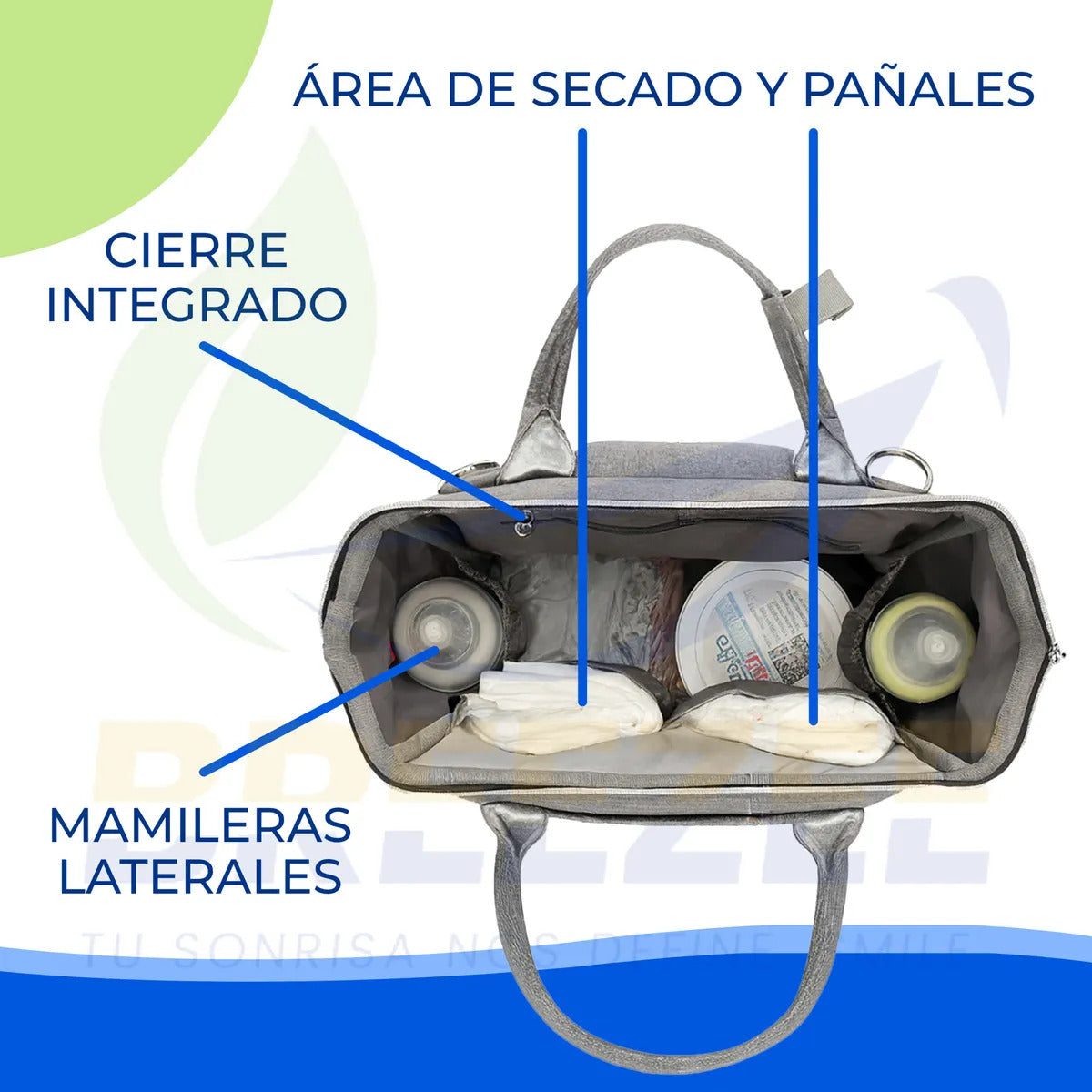 BREEZEE PAÑALPRACT-GRIS