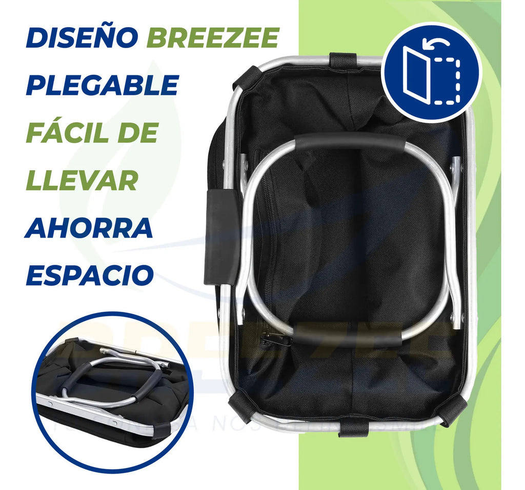 Diseño plegable que ahorra espacio al guardarla