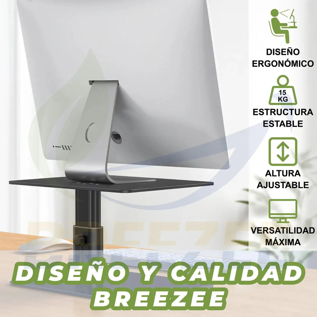 BREEZEE SOPORTEMONITOR-NEGRO