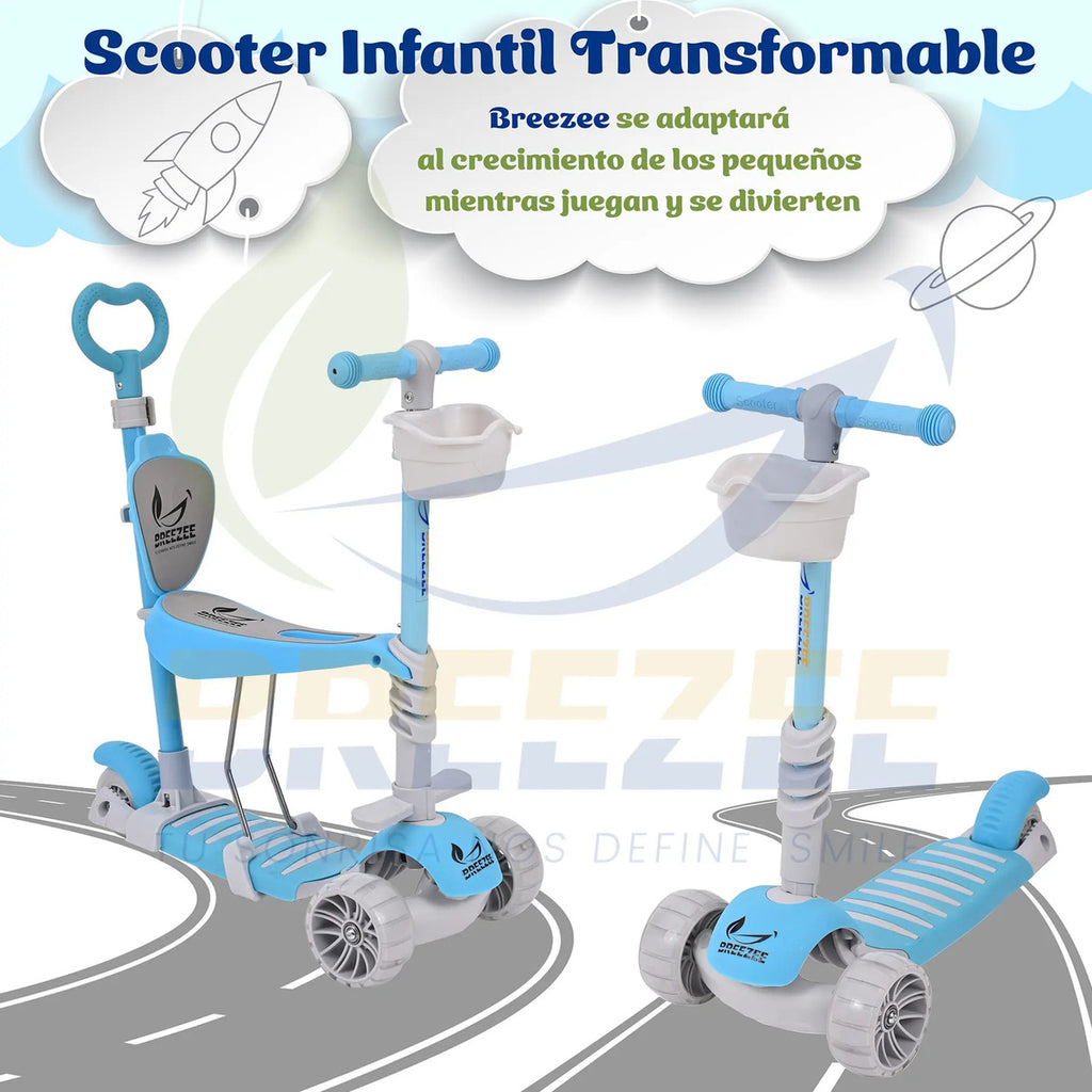 BREEZEE SCOOTERAGARRADERA-VERDE