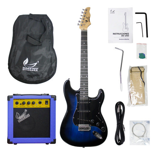 BREEZEE GUITARELECT39-AZUL