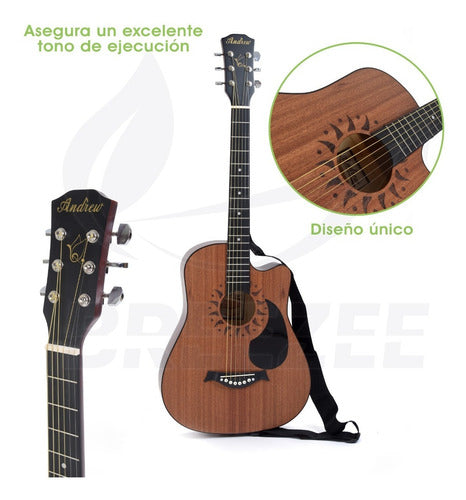 BREEZEE GUITARABETO38-CAQUI