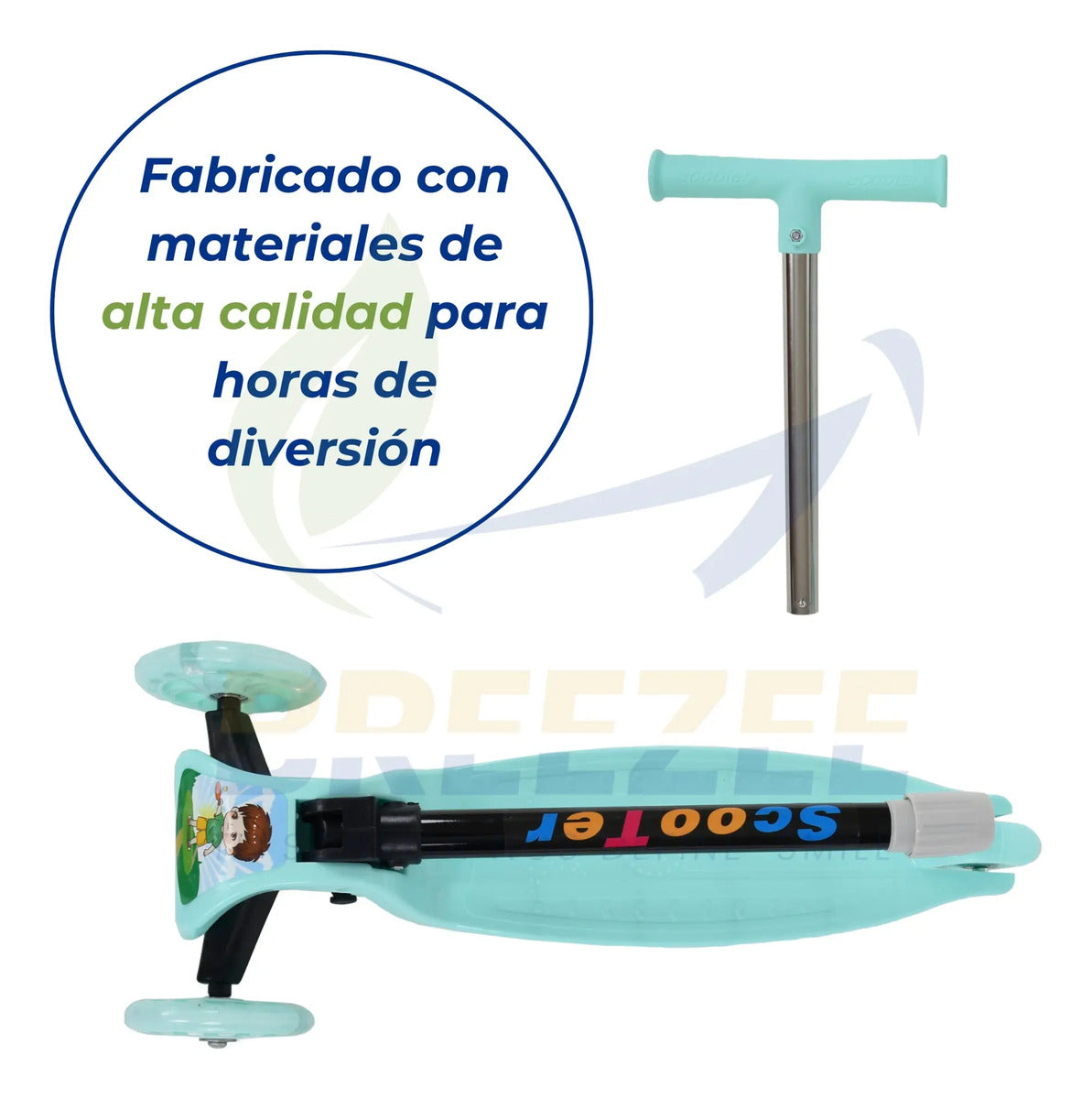 BREEZEE SCOOTERFLASH-ROSA
