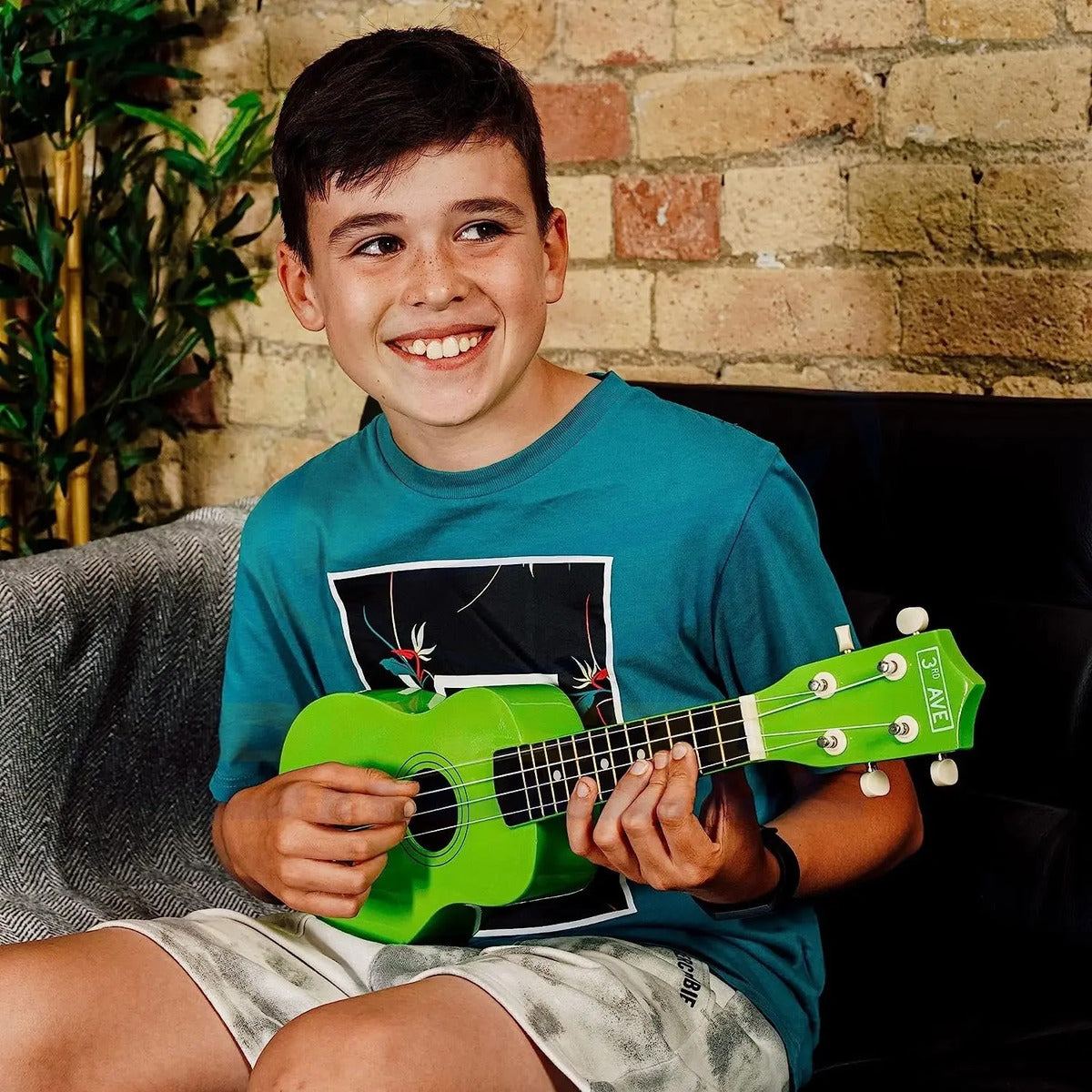 BREEZEE UKELELESOPRANO21-VERDE