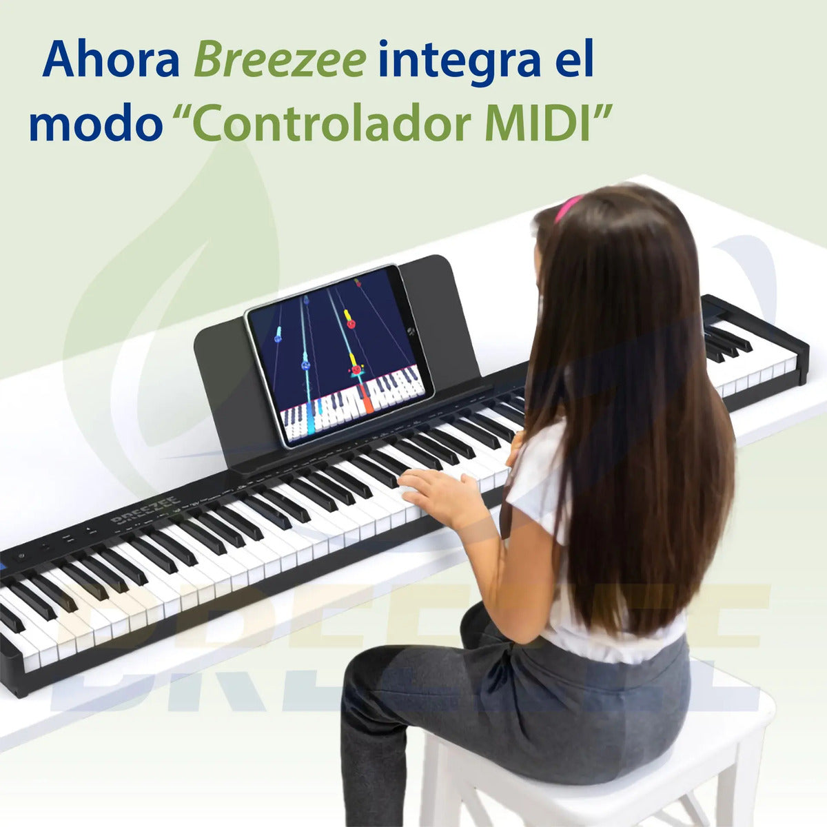 BREEZEE TECLADODIGITAL88PESADO