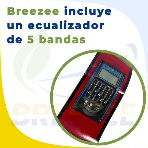 BREEZEE GUITARTILOELECACUS38-MADERACLARA