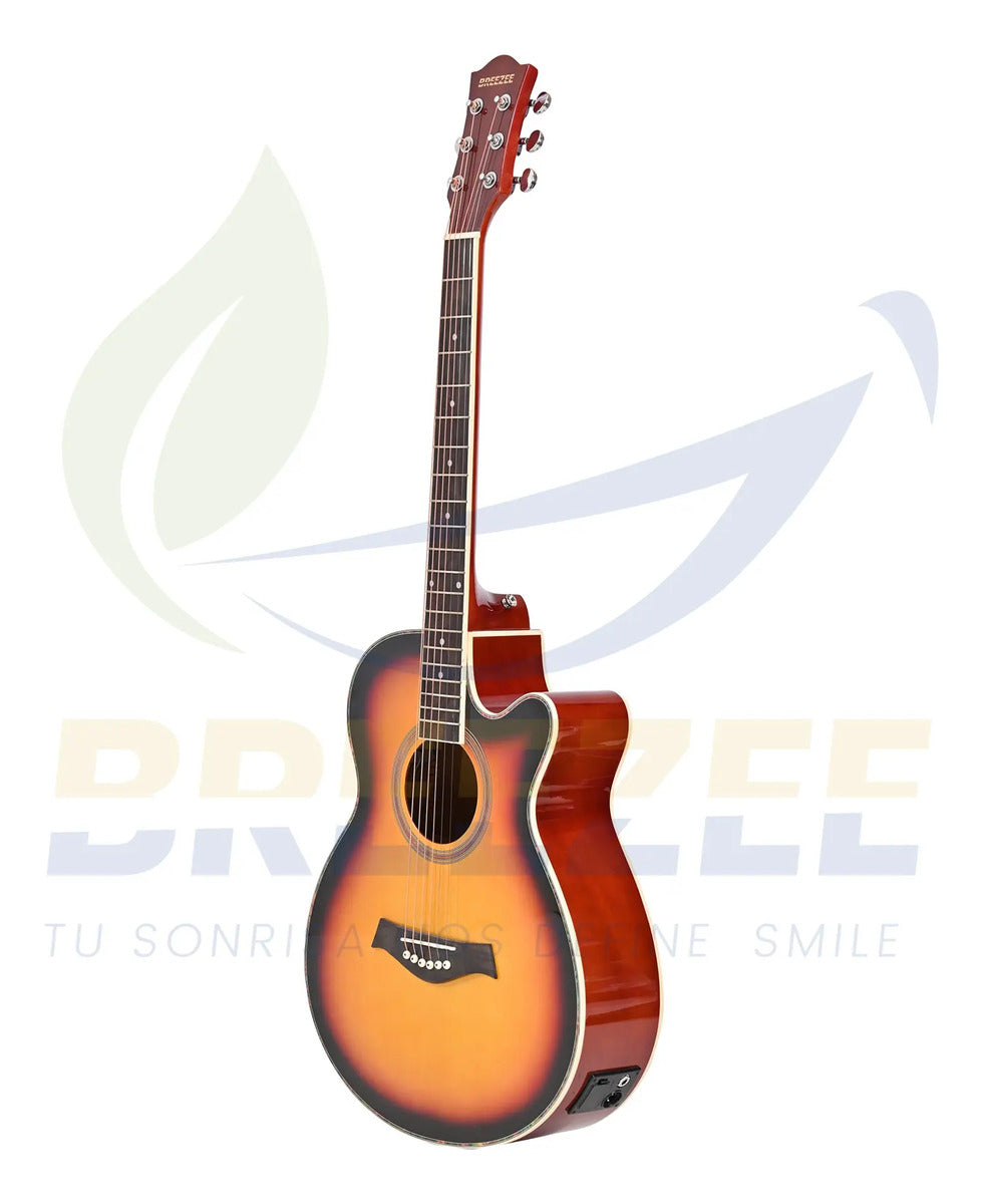 BREEZEE GUITARELECACUS40-NEGRO