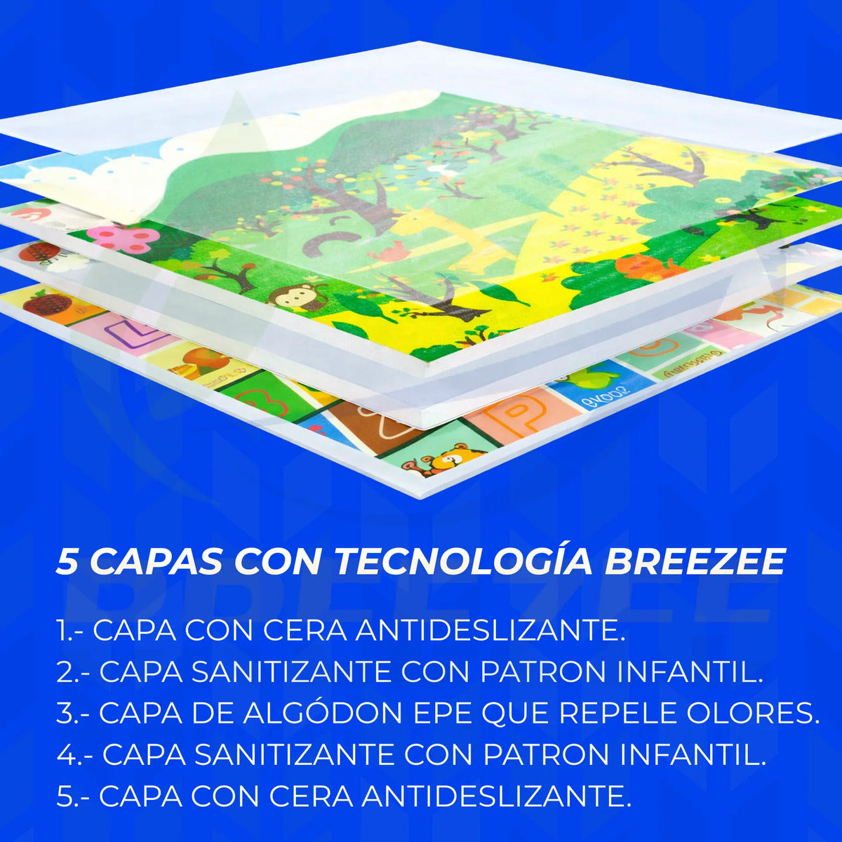 BREEZEE TAPETEDOBLEVISANIMALES