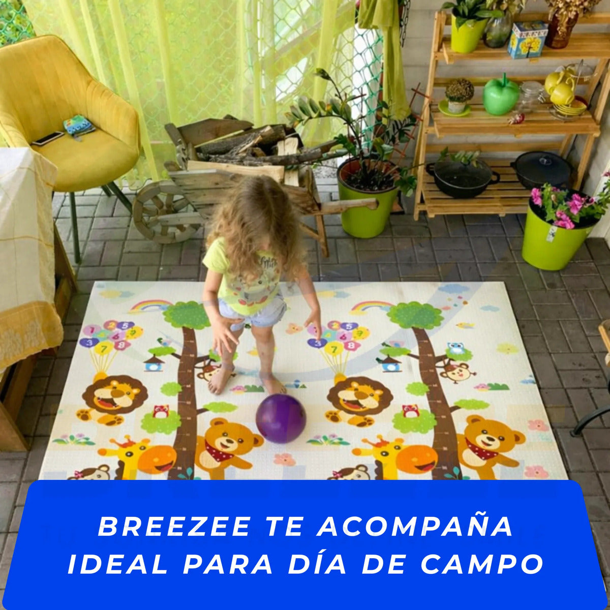BREEZEE TAPETEDOBLEVISANIMALES