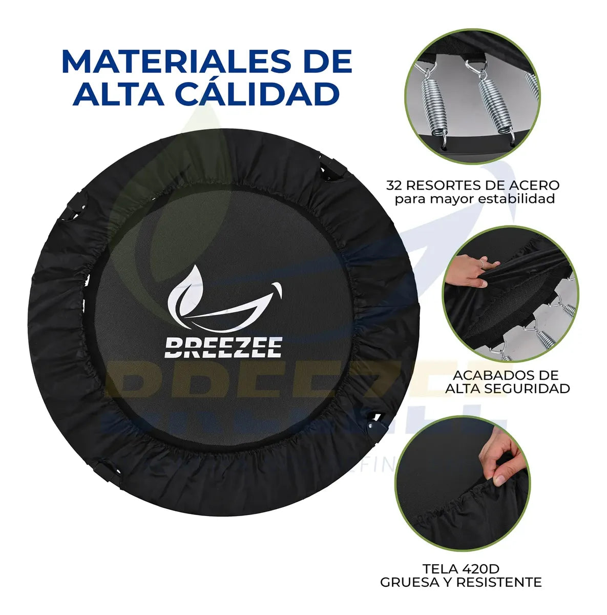 BREEZEE TRAMPOLIN-ROJO