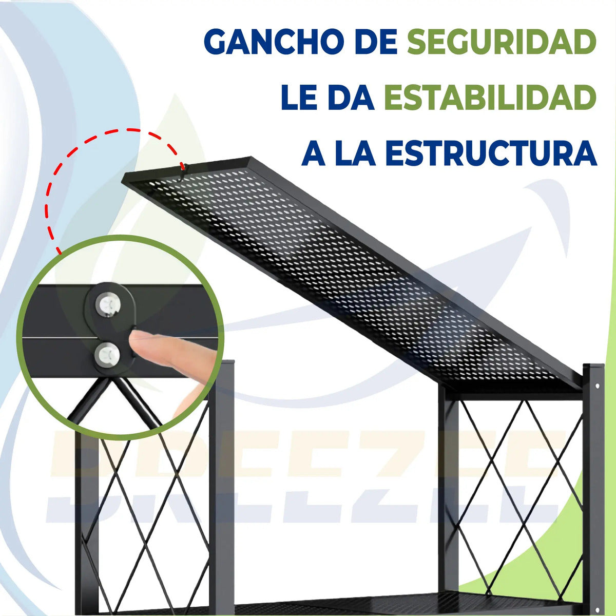 BREEZEE ANAQUELPLEG5-NEGRO