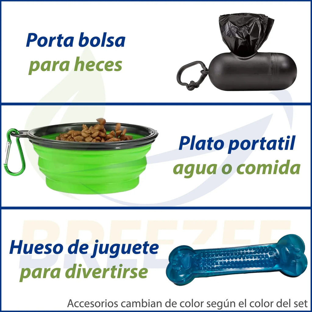 BREEZEE KIT2CORREASREFLEJANTES-NEGROROJO