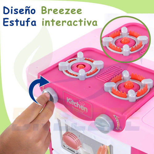 BREEZEE PLAYSETCOCINA-ROJO