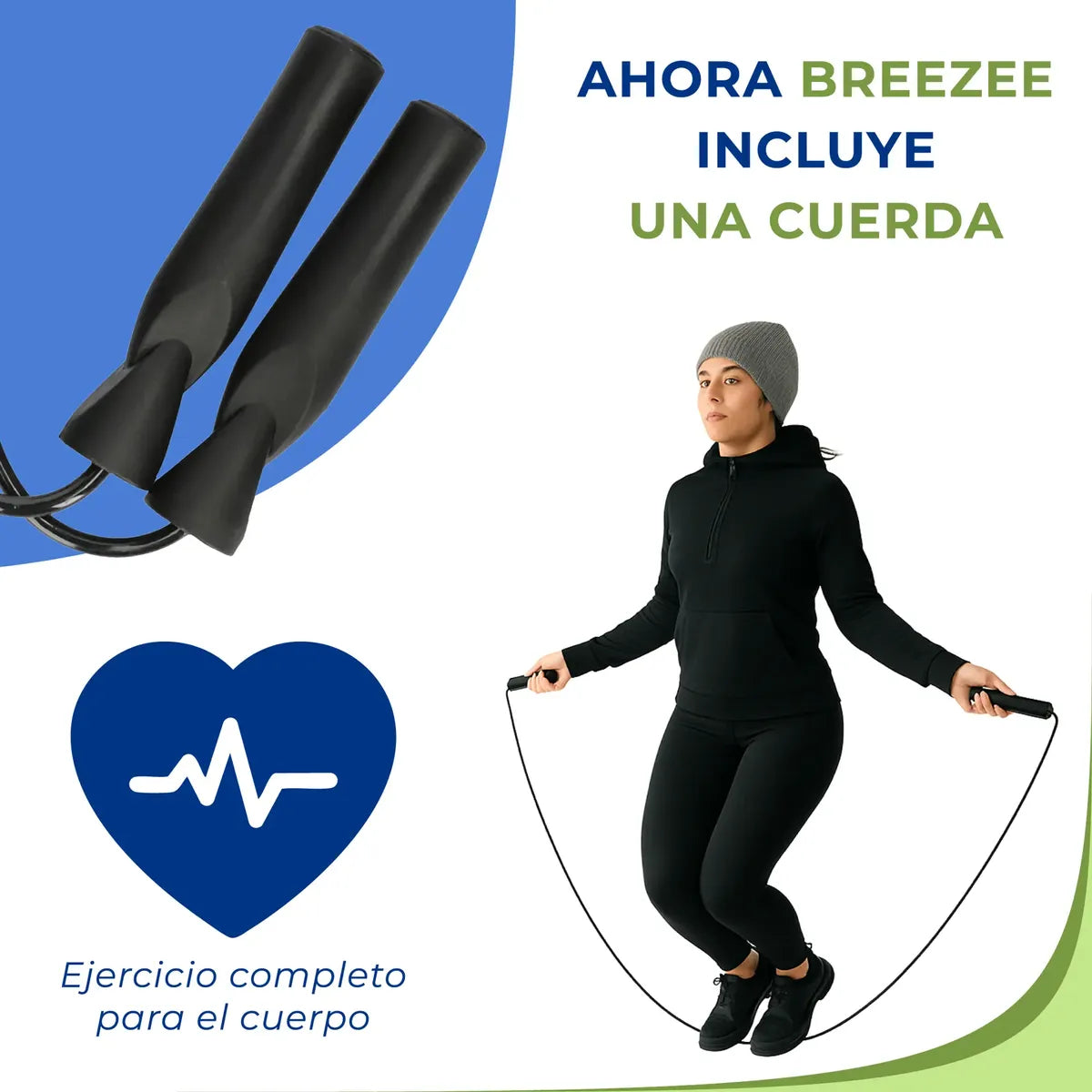 BREEZEE TRAMPOLIN-AZUL
