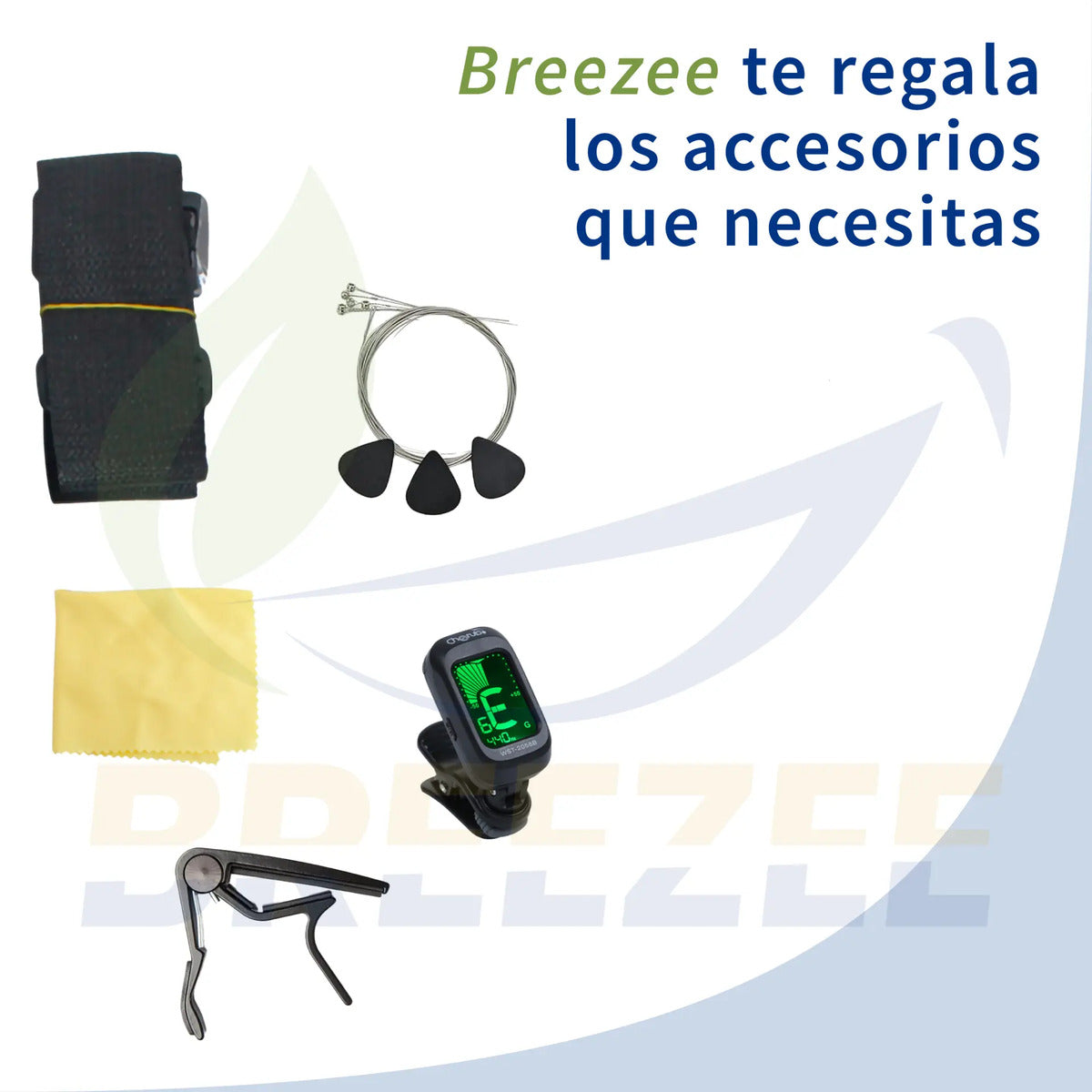 BREEZEE GUITARELECTACUSABS41-MORADO