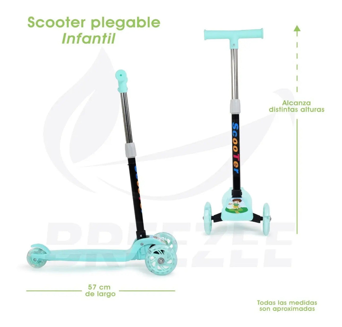 BREEZEE SCOOTERFLASH-AZUL