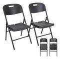 Set de 2 Sillas Plegables de Plástico para Exterior — BREEZEE