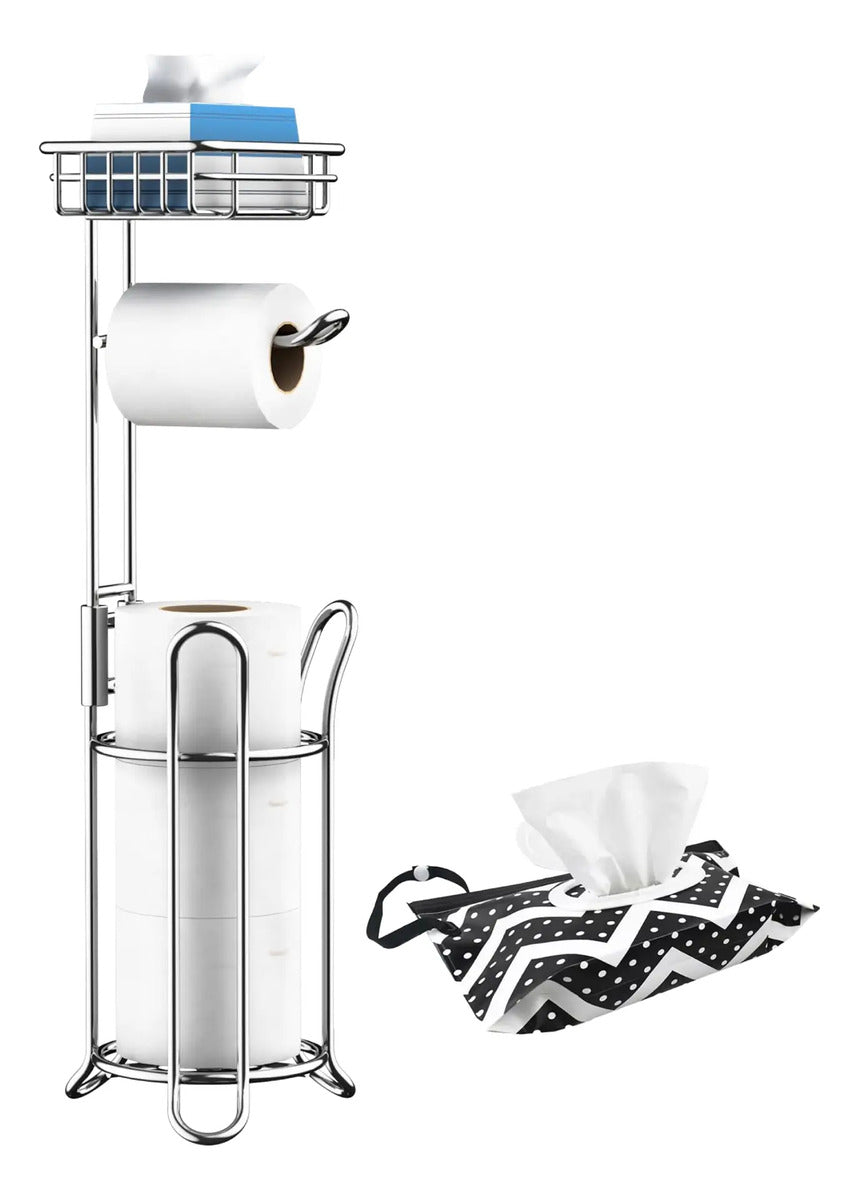 Portarrollos Dispensador Papel Higiénico Soporte Moderno — BREEZEE