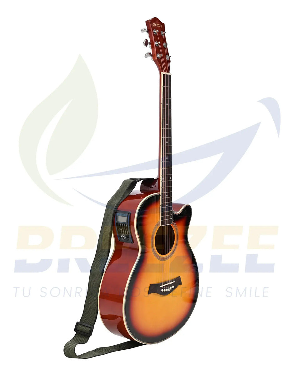 BREEZEE GUITARELECACUS40-NEGRO