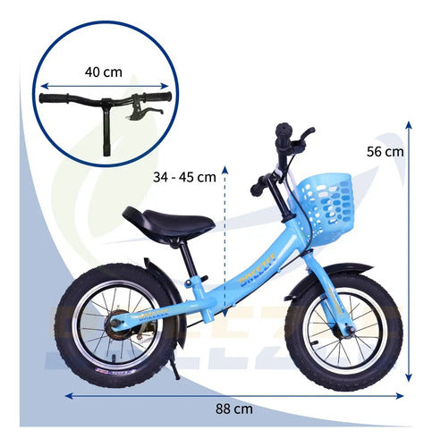 BREEZEE BICIBALANCEPRO-AZUL