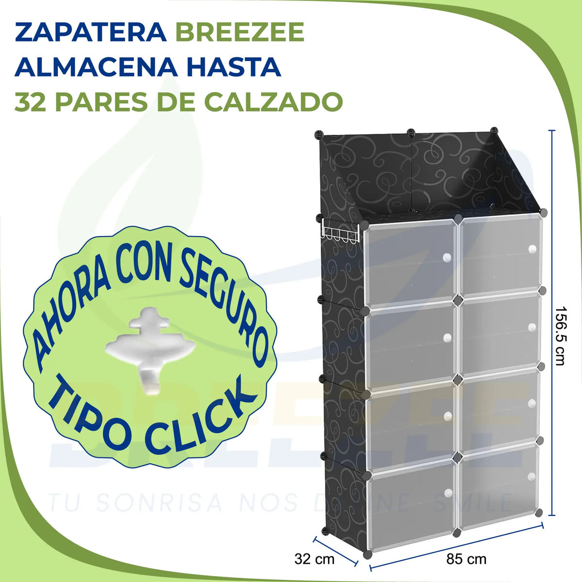 BREEZEE ZAPATERALTA8-BLANCO