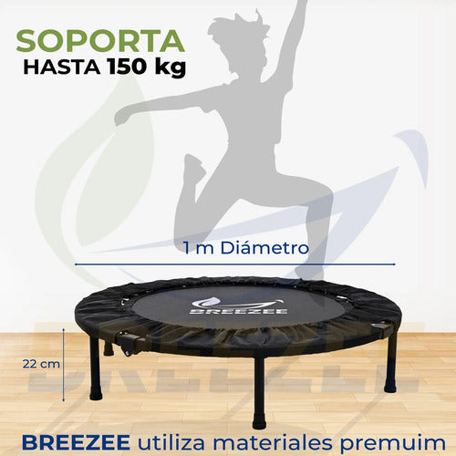BREEZEE TRAMPOLIN-ROJO