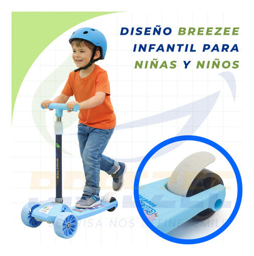BREEZEE MINISCOOTERPRO-ROSA