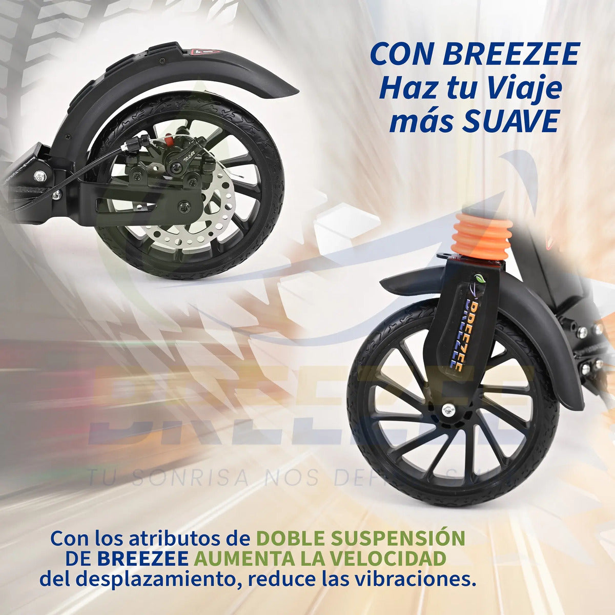 BREEZEE SCOOTERPROUNIIV-BLANCO