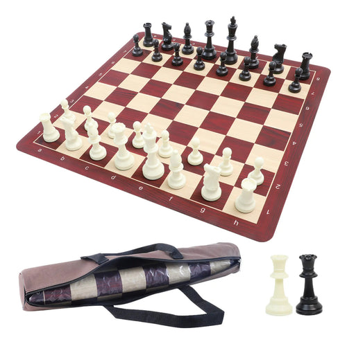 Ajedrez Profesional Tablero Plegable 51x51 1 Kg Portati — BREEZEE