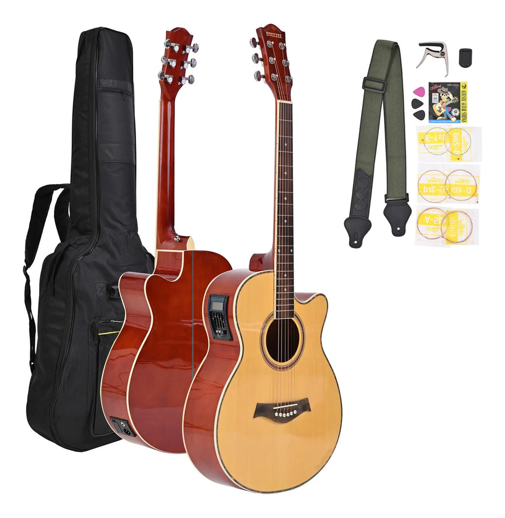 BREEZEE GUITARELECACUS40-NEGRO