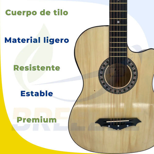 BREEZEE GUITARTILOELECACUS38-MADERACLARA